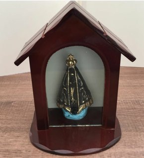 Capela com vidro com Imagem -PP