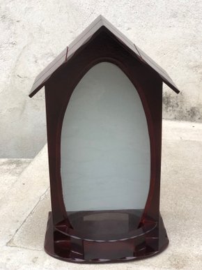 Capela com Vidro para Imagem 15 cm -