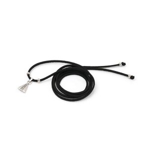 Colar em Couro 2 voltas - Nossa Senhora Aparecida -