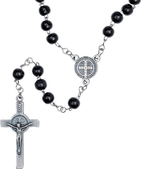 Colar Terço São Bento com Fecho -