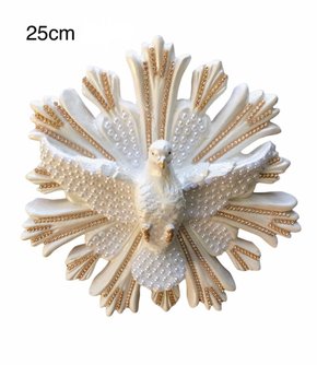 Divino Espírito Santo  - 25 cm Pérolas -