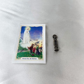 Imagens de Bolso com Oração 2,5 cm - Nossa Senhora de Fátima