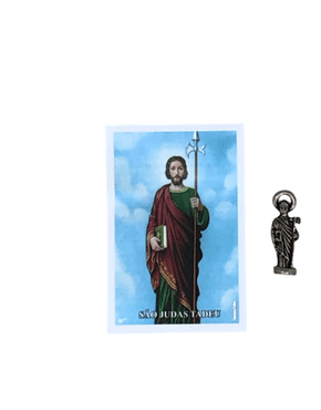 Imagens de Bolso com Oração 2,5 cm - São Judas Tadeu