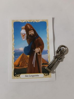 Imagens de Bolso com Oração 2,5 cm - São Longuinho