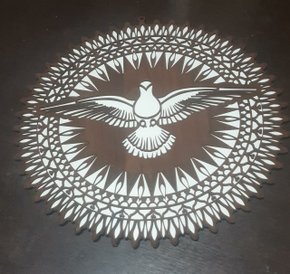 Mandala 40 cm 1 Camada - Divino Espírito Santo -