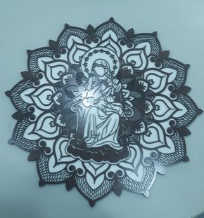 Mandala 40 cm 1 Camada - N. S. da Dívina Providência