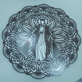 Mandala 40 cm 1 Camada -N. S. das Graças -