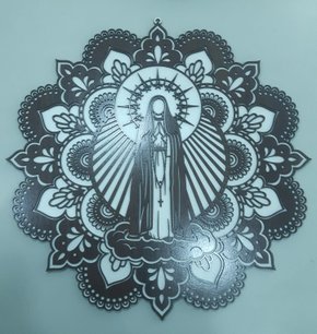 Mandala 40 cm 1 Camada - N. S. de Fátima -