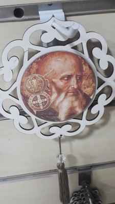 Mandala com Imagem Fotográfica - São Bento -