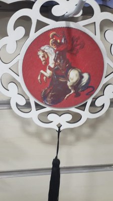 Mandala com Imagem Fotográfica - São Jorge -