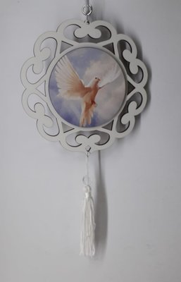 Mandala com Imagem Fotográfica - Divino Espírito Santo -