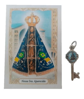 Medalha Chave Pícola - Nossa Senhora Aparecida -