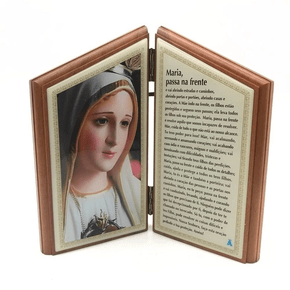 Oração de Mesa Maria Passa á Frente -