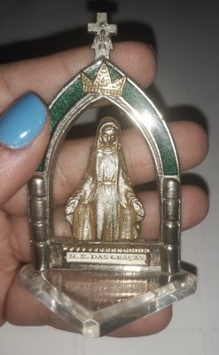 Pedestal Acrílico Arco Colorido " N. S. das Graças "