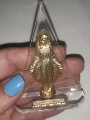 Pedestal Acrílico Triângulo " N. S. das Graças"