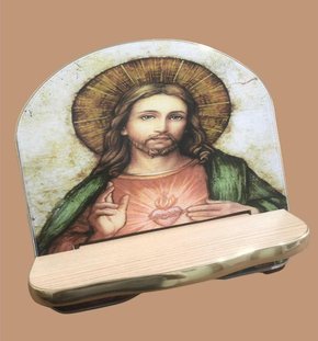 Porta Bíblia Sagrado Coração de Jesus -
