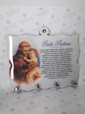 Porta Chaves 4 Pinos Resinado - Santo Antônio -