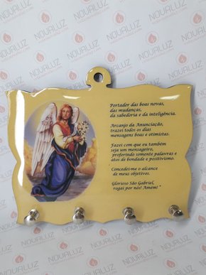 Porta Chaves 4 Pinos Resinado - São Gabriel -