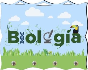 Porta Chaves com Imagem Fotográfica - Biologia -
