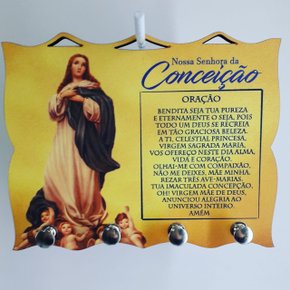 Porta Chaves com Imagem Fotográfica - N.S. da Conceição -