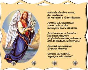 Porta Chaves com Imagem Fotográfica - São Gabriel -