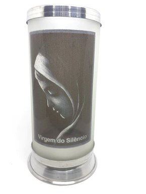 Porta Vela com Imagem Colorida - N. S. Virgem do Silêncio -