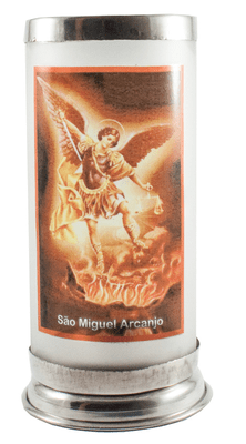 Porta Vela com Imagem Colorida - São Miguel Arcanjo -