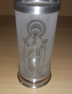 Porta Vela Fosco - Nossa Senhora da Glória - Vazado -