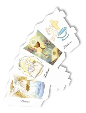 Protetor de Velas Batismo - Pacote com 50 Unidades -