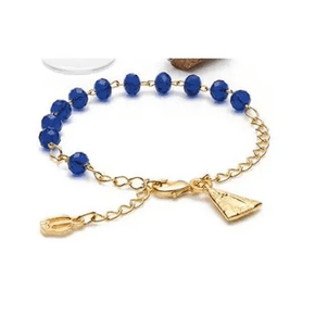 Pulseira Dezena  Cristal Nossa Senhora Aparecida -