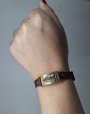 Pulseira N. S. Aparecida -Fina -