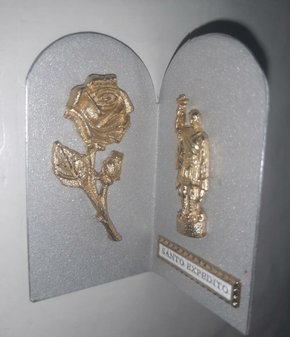 Quadrinho de Mesa Livro " Santo Expedito "