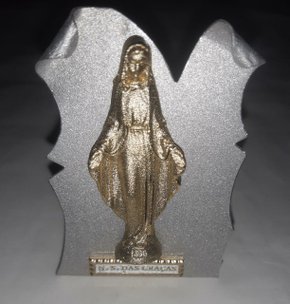 Quadrinho de Mesa Pergaminho " N. S. das Graças "