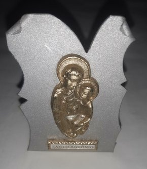 Quadrinho de Mesa Pergaminho " Santo Antônio "