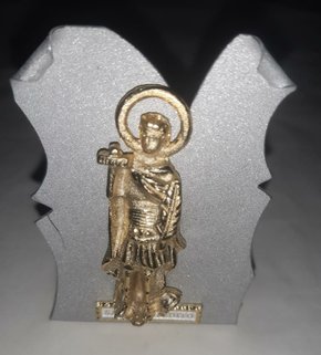 Quadrinho de Mesa Pergaminho " Santo Expedito "