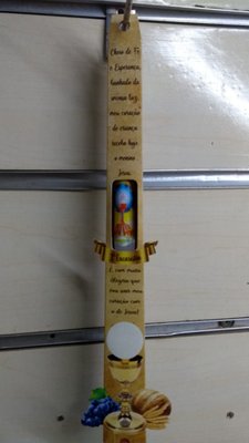 Relicário - Eucaristia - Vela Torneada