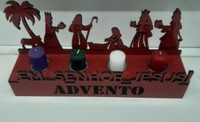 Suporte do Advento de Mesa - MDF -