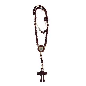 Terço de Madeira Nossa Senhora Aparecida - 3 unidades