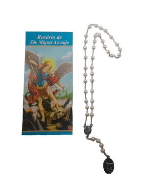 Terço São Miguel Arcanjo - Perolado -