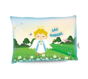 Travesseiro São Gabriel Arcanjo - Aromatizado Chá de Camomila -