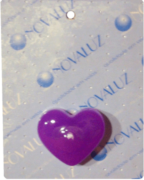 Vela Coração - Cartela com 1 -