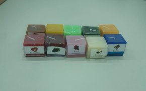 Vela Decorativa Perfumada - Quadrada -  Camomila -