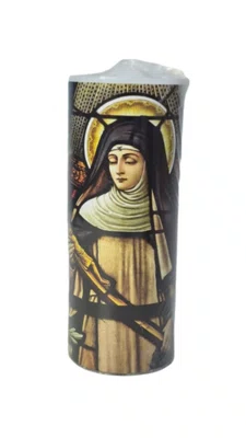 Vela Sete Dias 5,7x14 cm - Santa Rita de Cássia