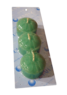 Velas Lamparinas Cartelas com 3 velas -