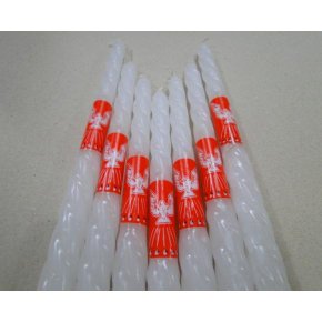 Velas para Crisma Torneadas - Tradicionais - Unidade -