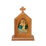 Capelinha com Imagem Resinada Mãe Rainha -
