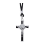 Crucifixo com Medalha São Bento -