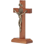 Crucifixo de Mesa 12 cm  - Ouro Velho