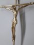 Crucifixo de Metal 24 x 13 - Barra Redonda -