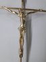 Crucifixo de Metal 24 x 13 - Barra Redonda -